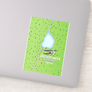 Sticker Lac Brothers Water District d'Angleterre