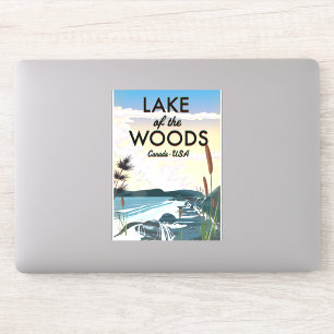 Sticker Lac des Bois USA canada