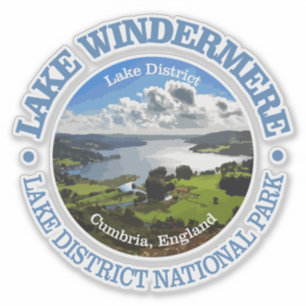 Sticker Lac Windermere (rd)