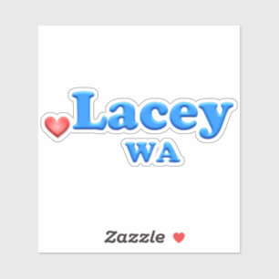 Sticker Lacey Washington