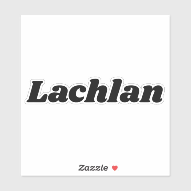 Sticker Lachlan (Feuille)