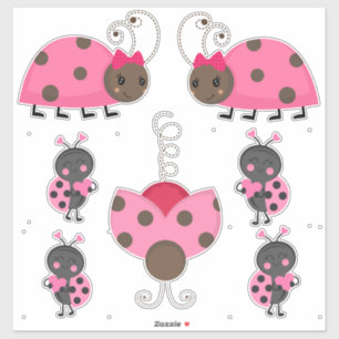 Sticker Ladybugs