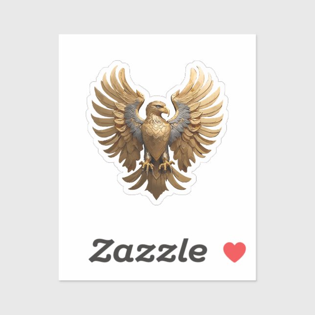 Sticker L'Aigle royal (Feuille)