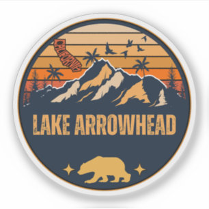 Sticker Lake Arrowhead, Californie