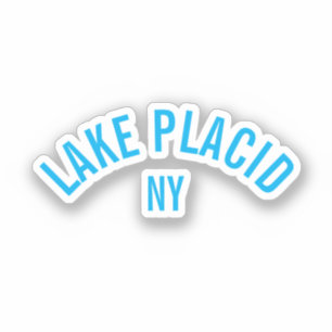Sticker Lake Placid, NY