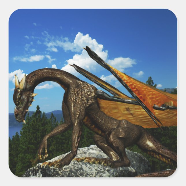 Sticker Lake View (Devant)