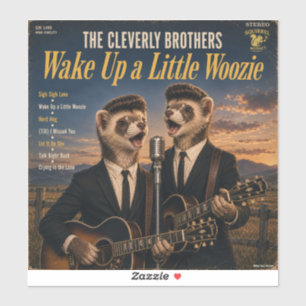 Sticker L'album des frères Cleverly : une parodie