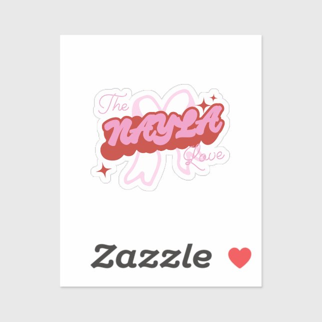 Sticker L'amour NAYLA (Feuille)
