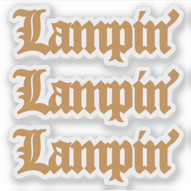 Sticker Lampe (Devant)
