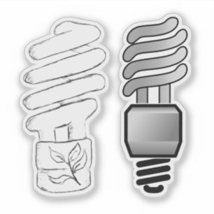 Sticker Lampes CFL
