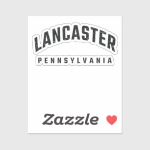 Sticker Lancaster Pennsylvania PA