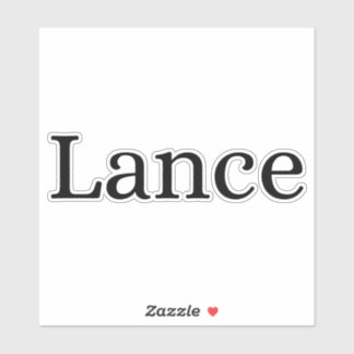Sticker Lance