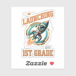 Sticker Lancement en 1re année - Retour à l'école 