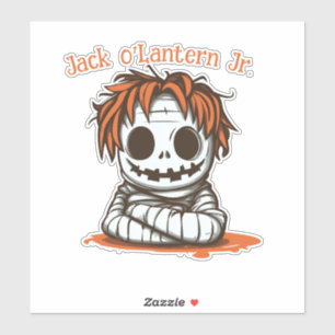 Sticker Lanterne de Jack O' momifié
