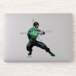 Sticker Lanterne verte et anneau lumineux