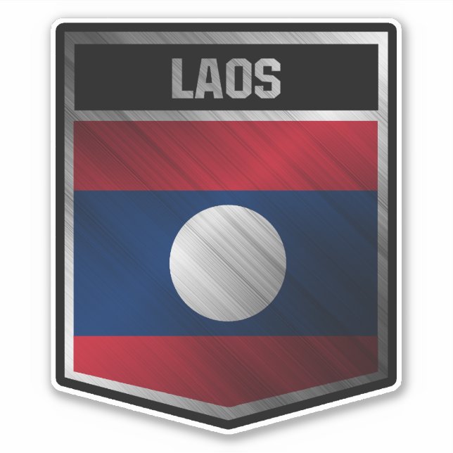 Sticker Laos (Devant)