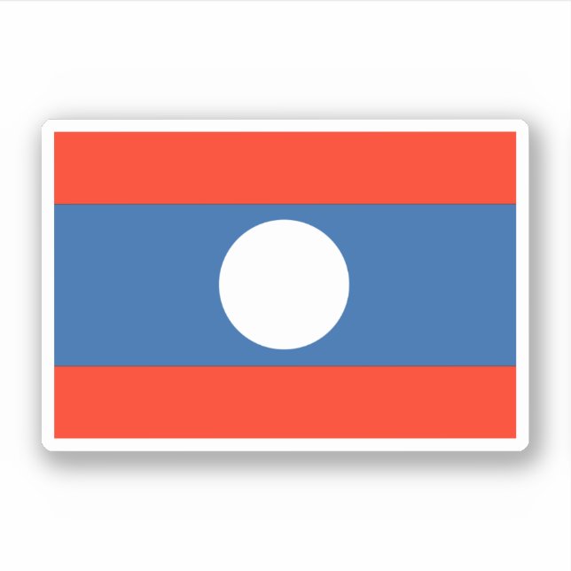 Sticker Laos (Devant)