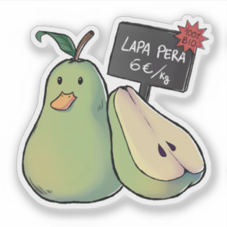 Sticker Lapa Pera