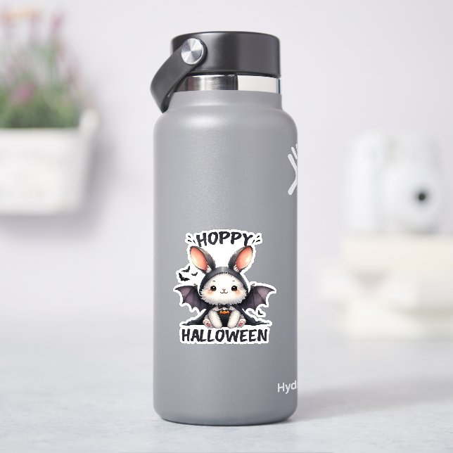 Sticker lapin Halloween Hoppy (HydroFlask)