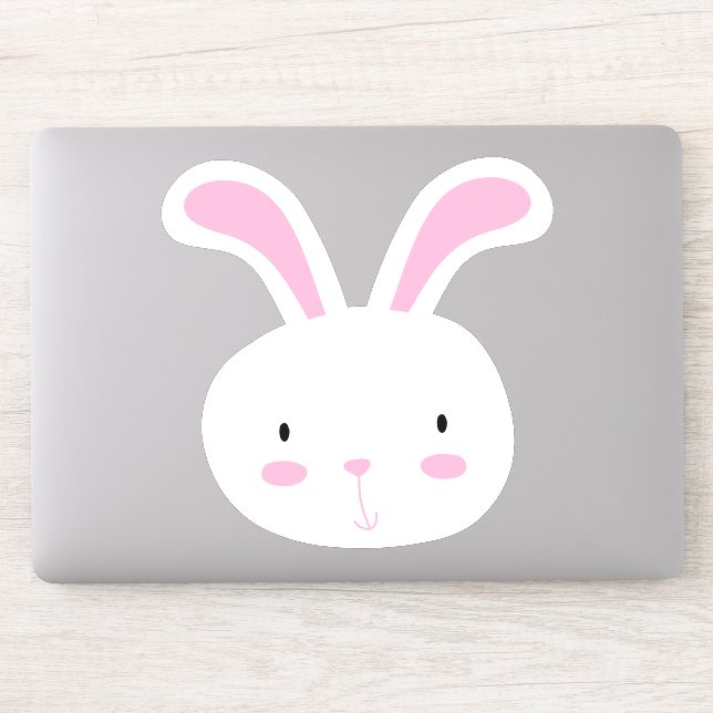 Sticker Lapin mignon lapin (Ordinateur)