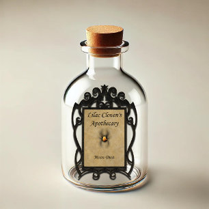 Sticker L'apothécaire de Lilac Cloven : la poussière de lu