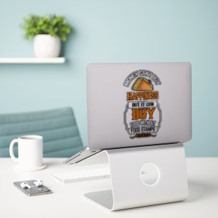 Sticker L'argent ne peut pas acheter le bonheur mais il pe
