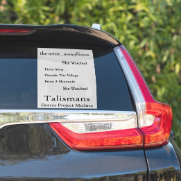 Sticker l'artiste_AwayNowe Talismans phrases V4