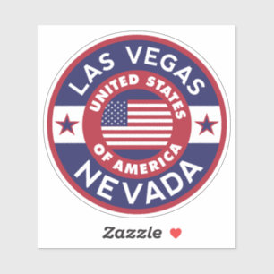 Sticker LAS VEGAS, Nevada