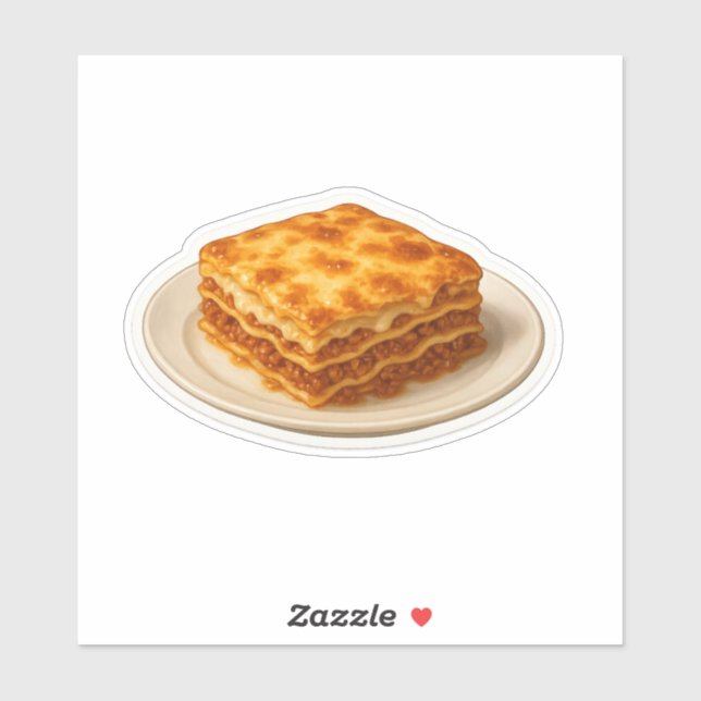Sticker Lasagne (Feuille)