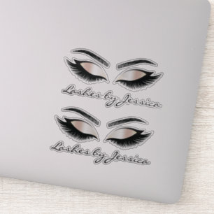 Sticker lashes de maquillage de luxe tendance sourcils