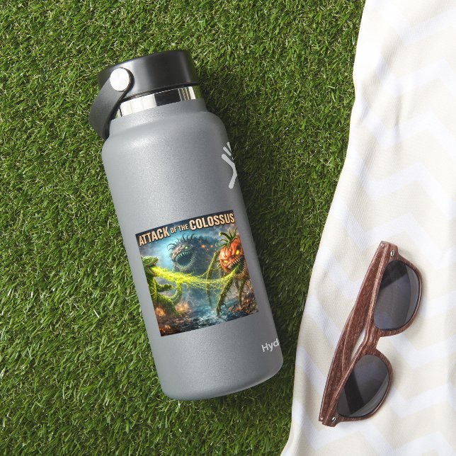 Sticker L'attaque du légume mutant Colossus petit Gla (HydroFlask Insitu)