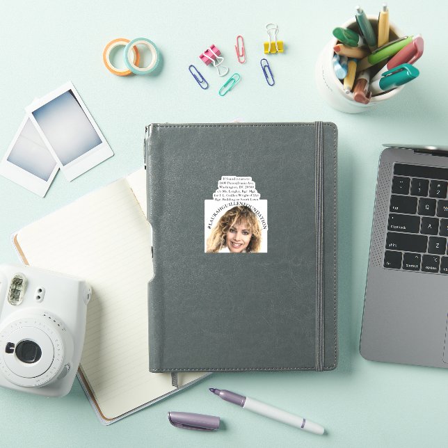 Sticker #LAURAHGUILLENFOUNDATION "Si on perd le retour à," (Couverture iPad)