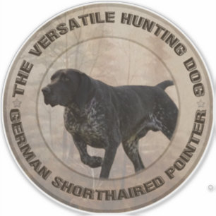 Sticker L'autocollant de chien de chasse polyvalent