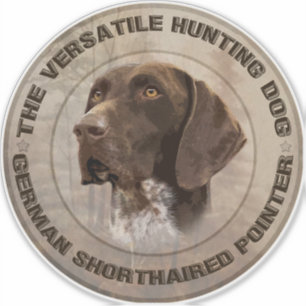 Sticker L'autocollant de chien de chasse polyvalent