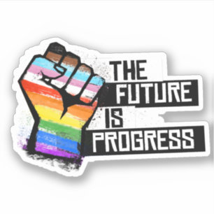 Sticker L'avenir est progrès