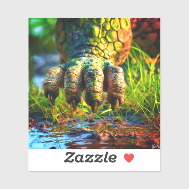 Sticker Lavette (Feuille)