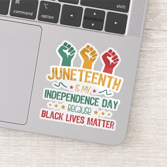 Sticker Le 11° anniversaire de mon indépendance (Détail)