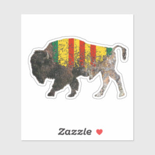 Sticker Le buffle sacré des vétérans du Vietnam