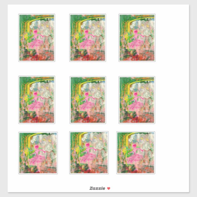 Sticker Le Chaos Stalker - Neon Ballet (Feuille)