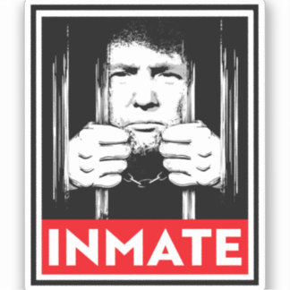 Sticker Le détenu anti-Trump