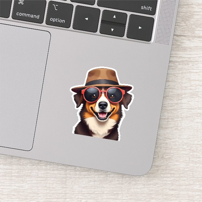 Sticker Le Dogpère (Détail)