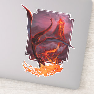 Sticker Le dragon de lave de Cody