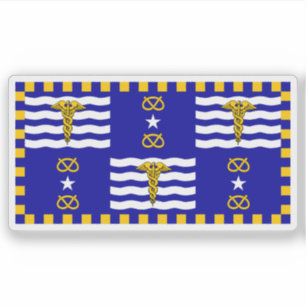 Sticker Le drapeau de Brisbane, Commonwealth d'Australie