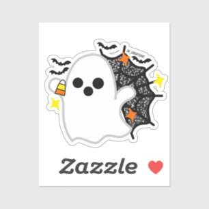 Sticker Le fantôme aimant Halloween
