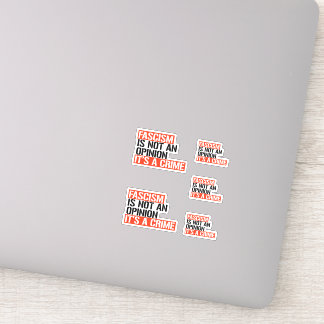 Sticker Le fascisme n'est pas une opinion