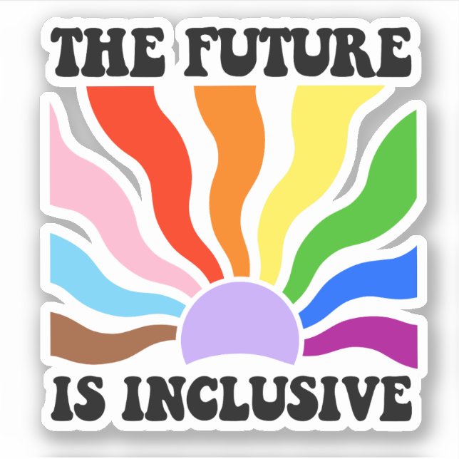 Sticker Le futur est inclusif (Devant)