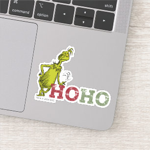 Sticker Le Grinch Ho Ho Ho