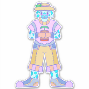 Sticker Le joyeux chien