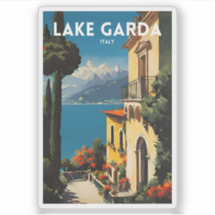 Sticker Le lac de Garde