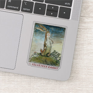 Sticker Le lapin Velveteen par Margery Williams